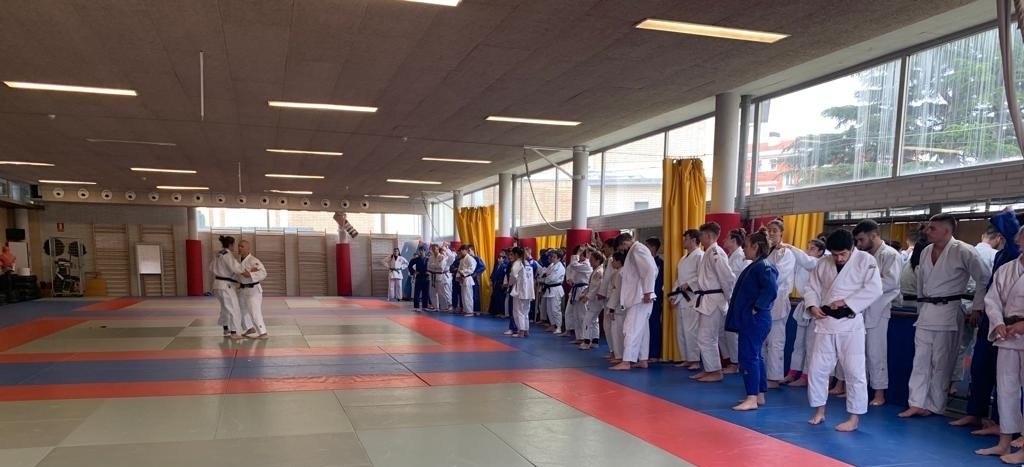 Gran participacion en la Concentración de Judo de Semana Santa. Pamplona 14-04-22
